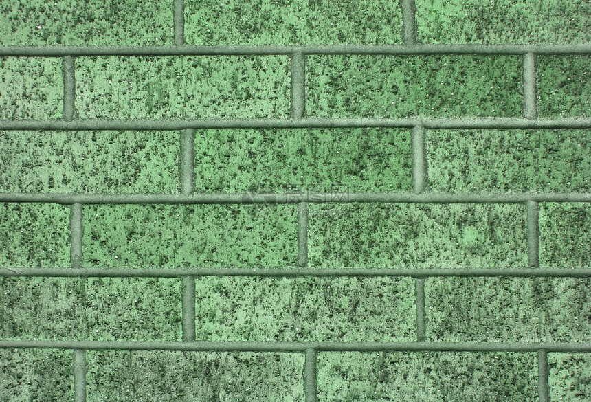 绿砖墙建造石墙石头绿色红色墙纸绘画历史棕色岩石图片