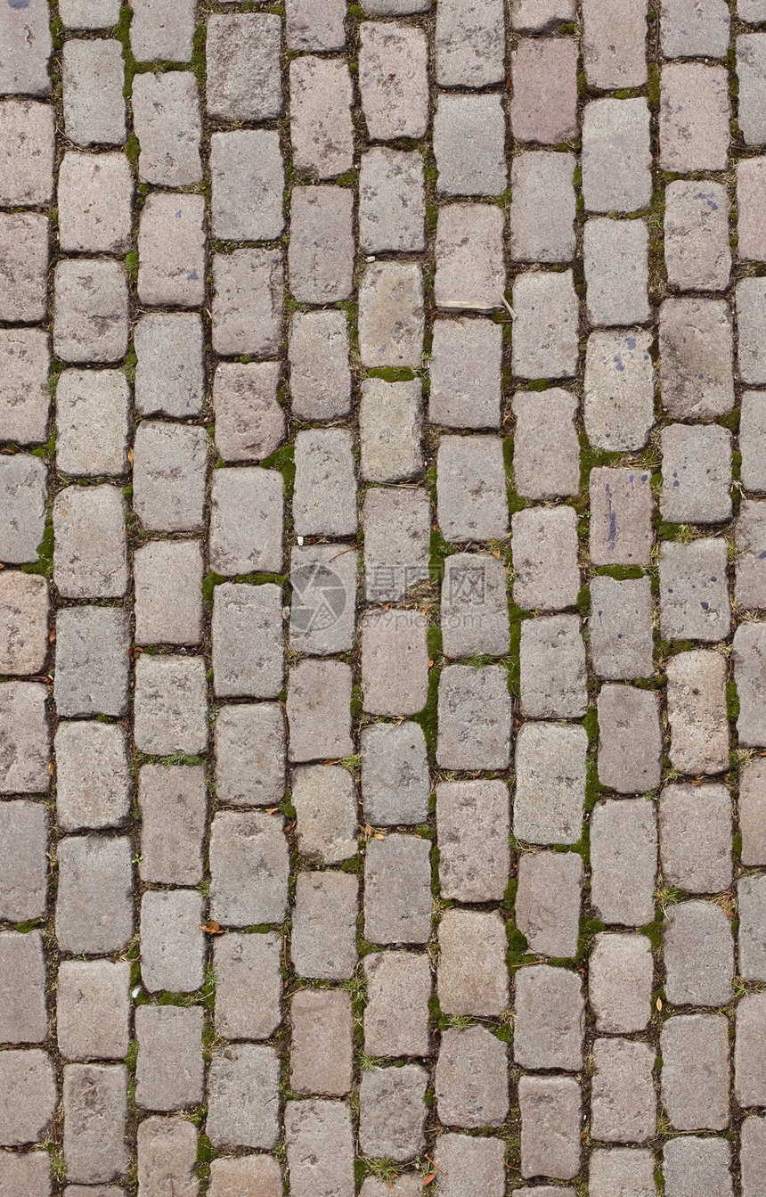 路面纹理岩石立方体历史性地面鹅卵石材料建筑城市人行道正方形图片