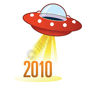 2010 UFO 按钮插画