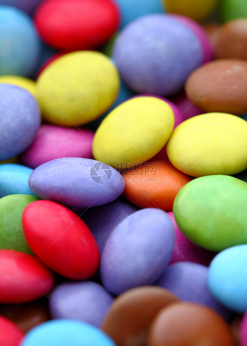 彩色糖果着色剂玩具团体中毒食物橙子巧克力水平绿色活力图片