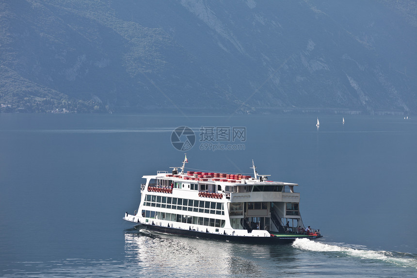 旅游船游客旅行风景山脉勘探假期车轮图片