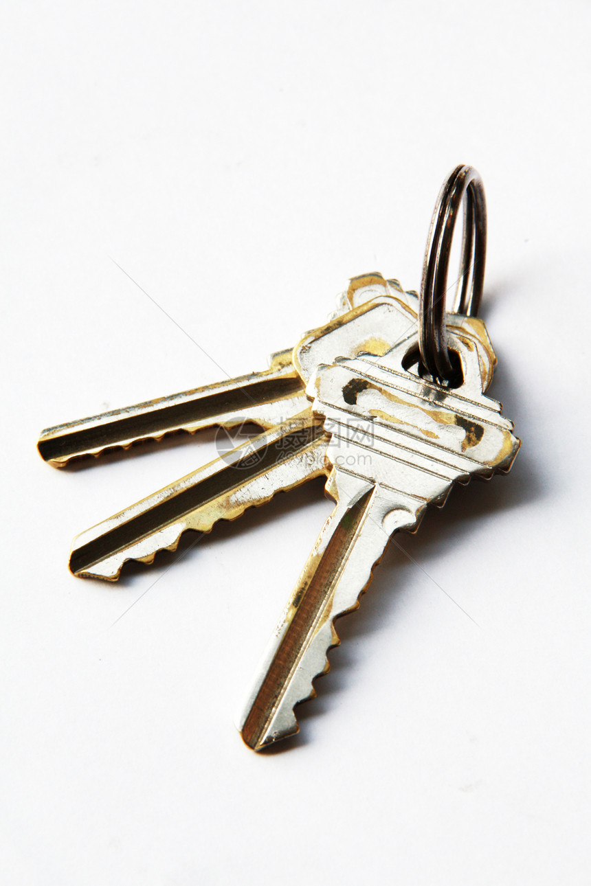 密钥键反射钥匙房子金属宏观成功财产金子安全骨骼图片