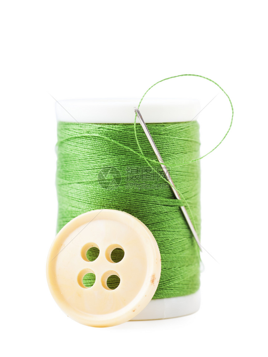 串线索库纺织品修理产品物品细绳裁缝衣服圆柱顶针缝纫图片