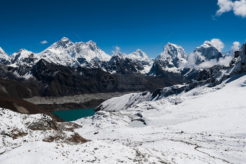 Renjo Pass 珠峰 Makalu Lhotse Cholatse图片