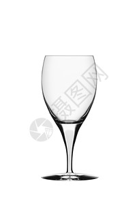 葡萄酒杯器皿液体桌子饮料水晶口渴反射烧杯玻璃蓝色背景图片