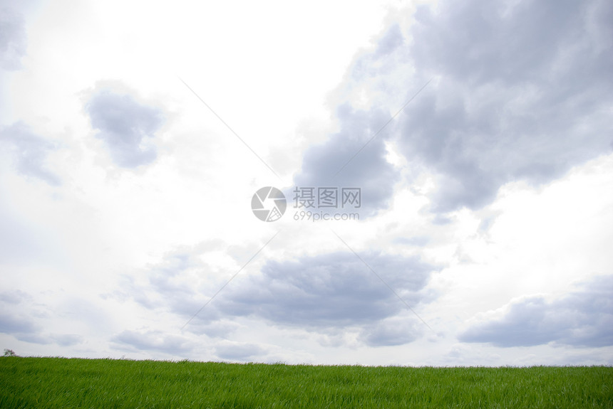 字段风景环境蓝色农场全景农业地平线场地美丽天气图片