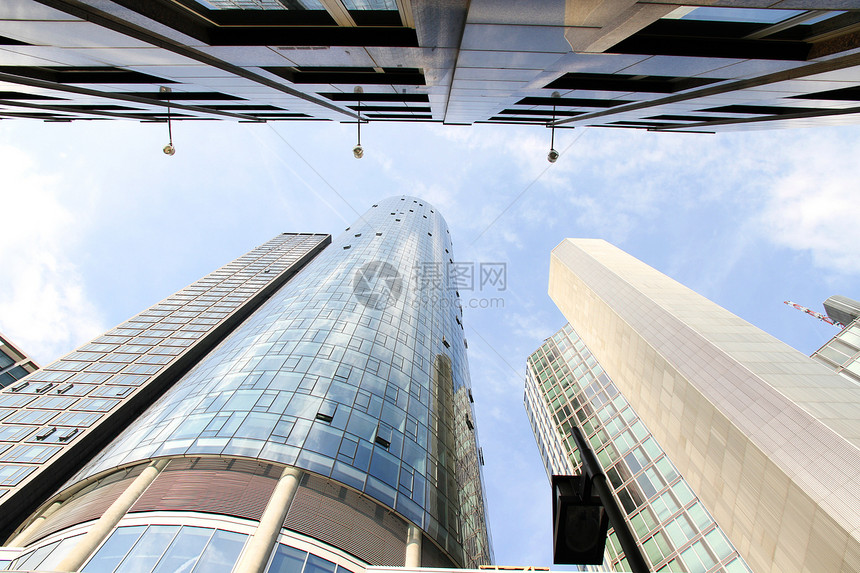 美因河畔法兰克福现代建筑力量班级办公室房地产摩天大楼高楼银行蓝色首都城市图片