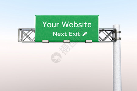 网址标志公路标志  您的网站身份交通框架盘子帮助网络项目互联网插图网页背景