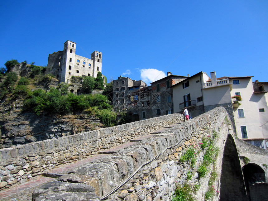 意大利语村石头建筑学城堡村庄图片