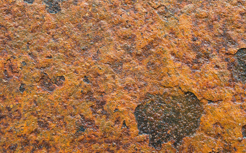 生锈的金属背景材料棕褐色盘子古物艺术衰变褪色海报氧化图片