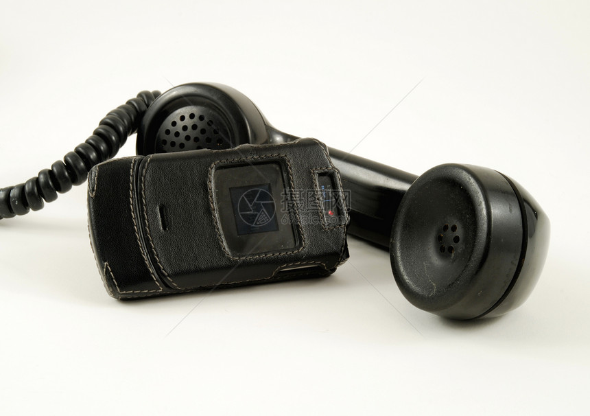 电话通讯电话号码听筒技术固定电话拨号模拟旋转黑色图片