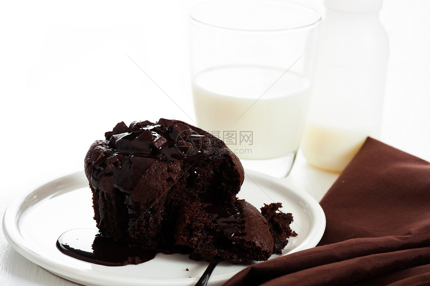 巧克力松饼勺子馅饼饼干小吃面包糕点早餐敷料美食咖啡图片