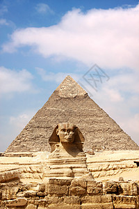 埃及吉萨金字塔神秘东方高清图片