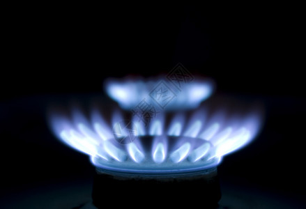蓝火燃料活力力量燃烧椭圆形火炉烤箱丙烷蓝色甲烷背景图片