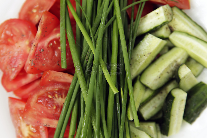 新鲜蔬菜洋葱肉质胡椒花园盘子重量种子食品沙拉黄瓜图片