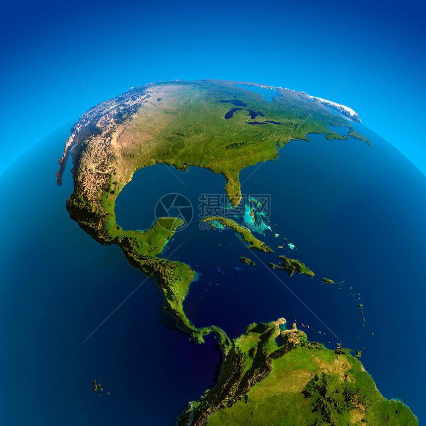 加勒比 太平洋和大西洋海洋图片