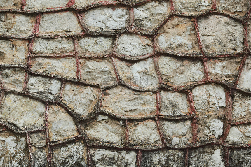 石墙纹理的背景历史染料破坏风化古董水泥地面建筑学砖块材料图片