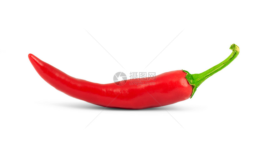 红胡椒活力美食红色白色水平香料食物辣椒植物蔬菜图片