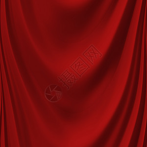 红色窗帘娱乐乐队天鹅绒扬声器聚光灯入口名声展示织物推介会背景图片