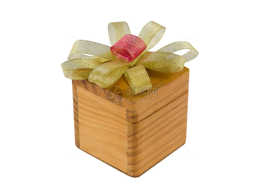 礼品盒礼物棕色卡片展示金子派对小路季节性白色盒子图片