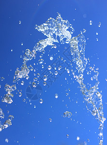 水喷水流体液体倾倒飞溅能量背景图片