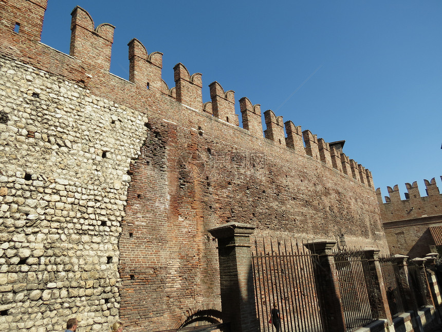 Verona  中世纪城堡景观建造建筑学城市艺术图片