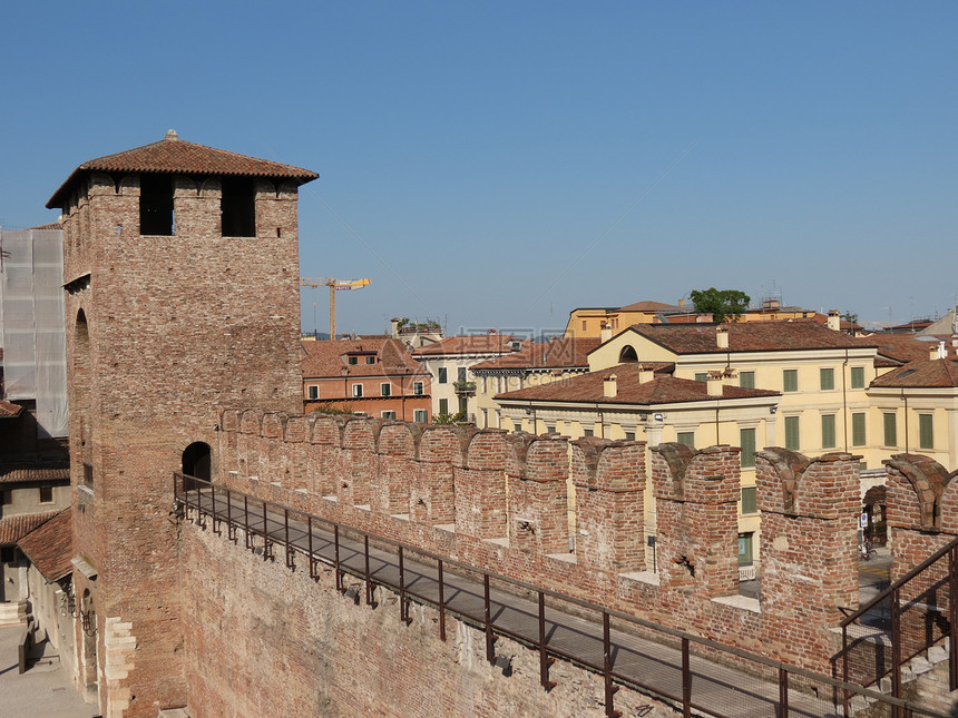 Verona  中世纪城堡艺术建筑学景观建造城市图片