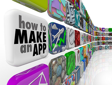 app引导图如何使应用程序图标的 App 软件壁背景