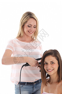 发型头发的理发师背景图片