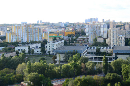 基辅市大楼背景图片