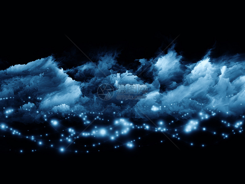 分光泡沫星云魔法精神墙纸想像力音乐创造力黑色蓝色图片