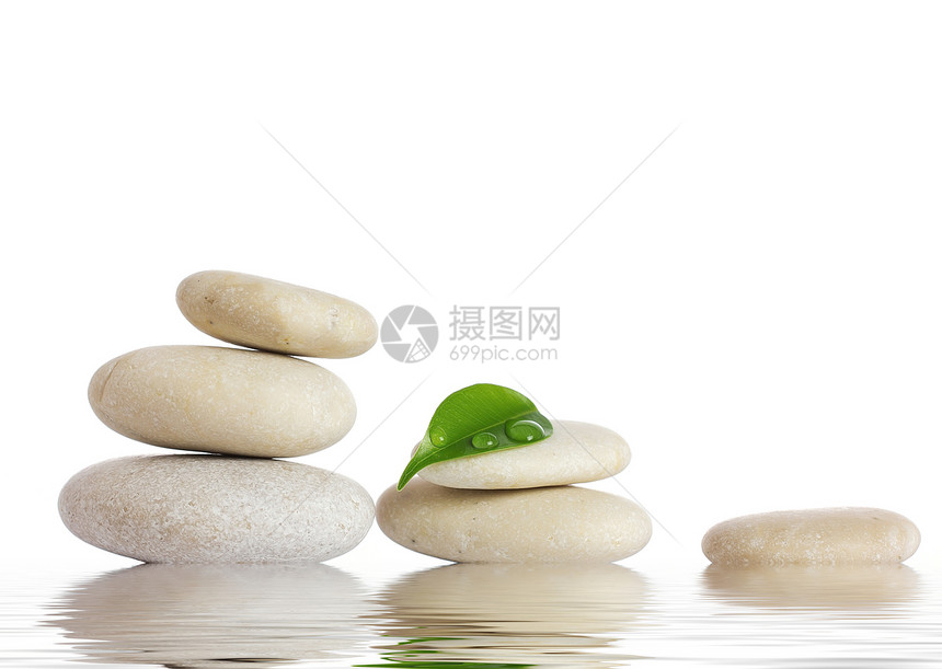 斯帕石头按摩禅意工作室治疗绿色摄影生活竹子艺术叶子图片