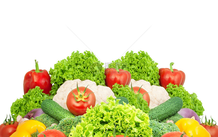 杂类新鲜蔬菜文化叶子菜花作品收藏框架食物黄瓜健康紫色图片
