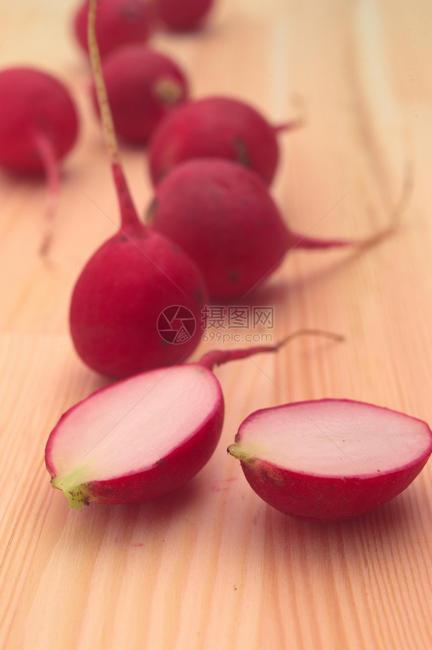 新的圆形香料红色园艺蔬菜宏观节食花园小吃灯泡食物图片