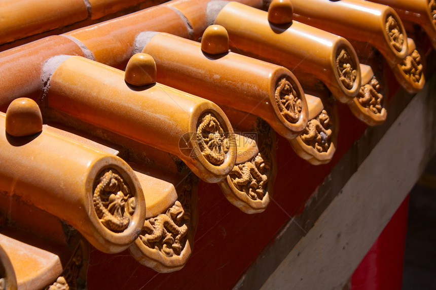 中华传统风格的夜食文化建筑白色建筑学红色阴影寺庙宗教木头黄色图片
