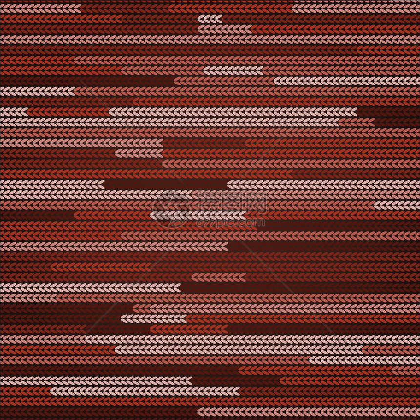 红织帆布针织电脑条纹衣服羊毛正方形编织插图纤维图片