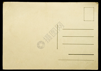 古董明信片空白邮件卡片邮政写作字母褪色背景图片
