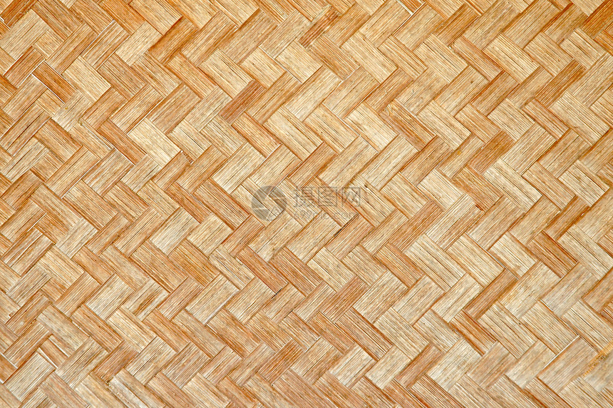 竹织棕色扶手椅木头篮子游客手工业寺庙竹子工艺纤维图片