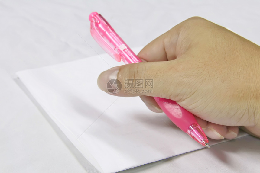 手写男人签名男性拇指办公室草图文档工作女孩写作图片