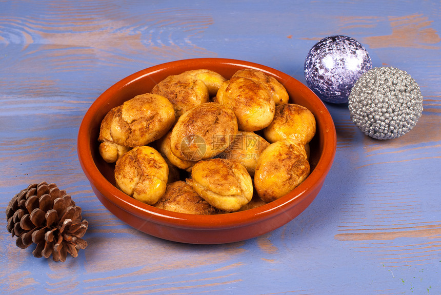 希腊肉桂水平蜂蜜糕点季节性美食饼干甜点图片