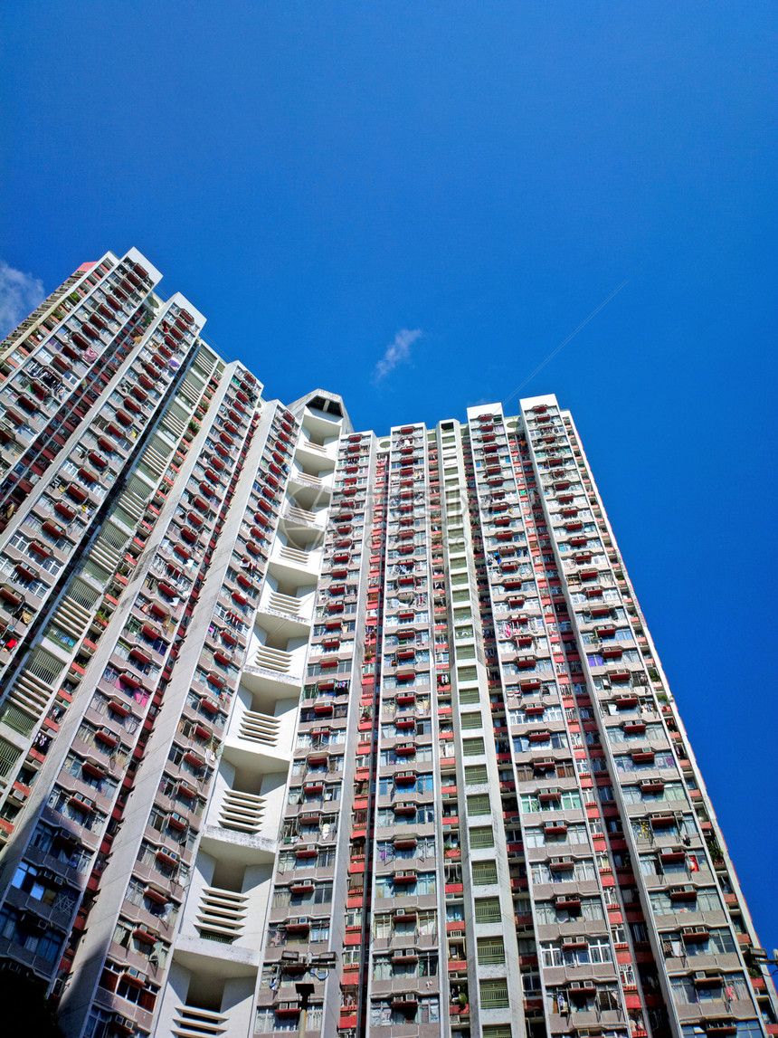 香港公用公寓楼区公寓天空建筑学按钮团体住宅城市多样性阴影季节图片