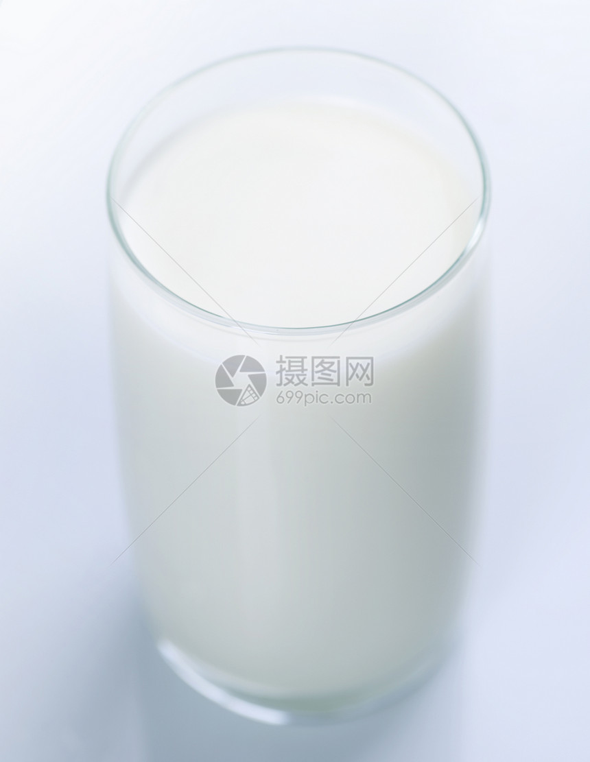 新鲜健康牛奶杯液体养分奶油白色食物乳糖牛奶奶制品摄影工作室图片