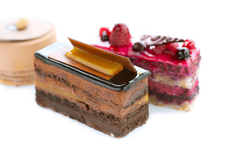 白蛋糕对白美食工作室食物巧克力盘子餐厅覆盆子甜点糕点造型背景图片