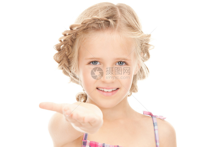 椰枣上的东西棕榈童年微笑女性白色快乐手势广告幼儿园工作室图片
