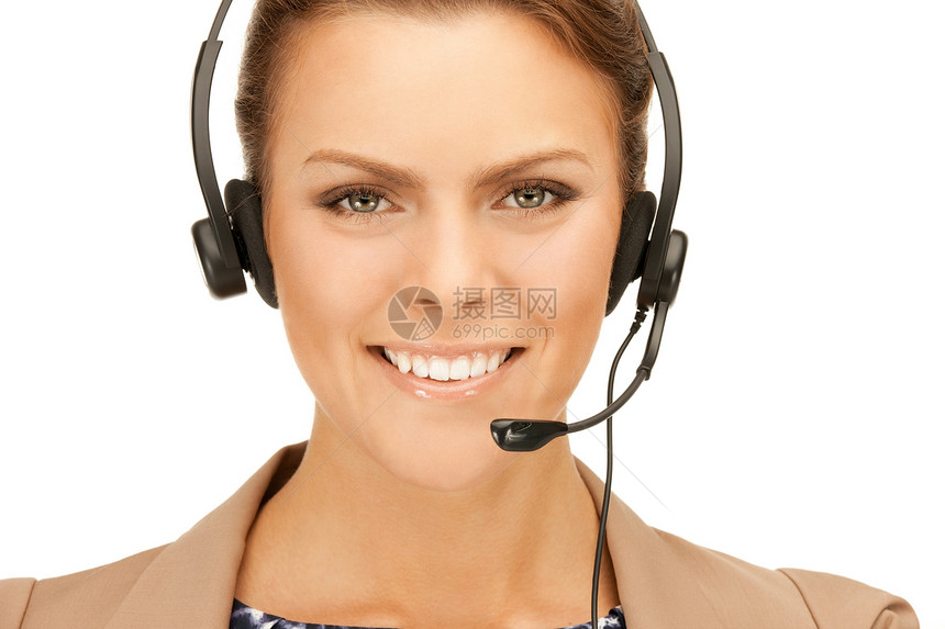 帮助热线工人办公室服务代理人耳机中心顾问服务台商业秘书图片