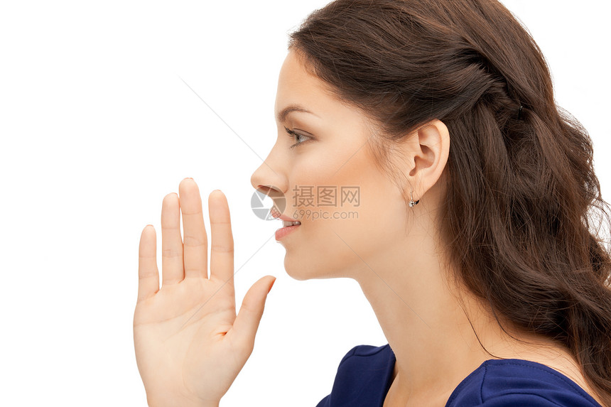 妇女低语八卦讲话好奇心棕榈耳语谣言手势嘴唇女性秘密女孩图片