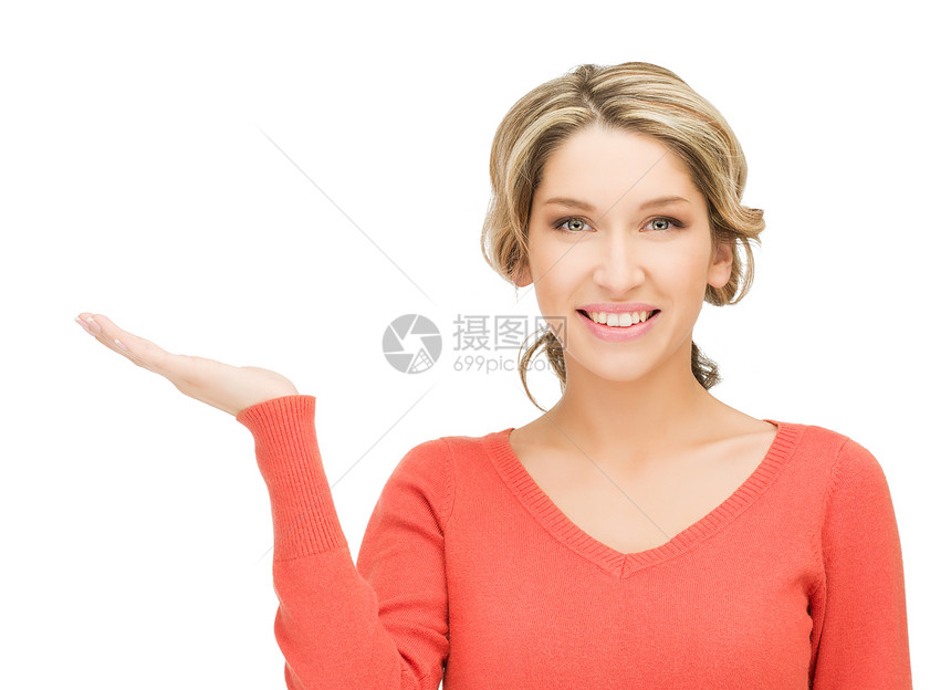 椰枣上的东西成人商务女孩广告人士微笑女性青少年棕榈快乐图片