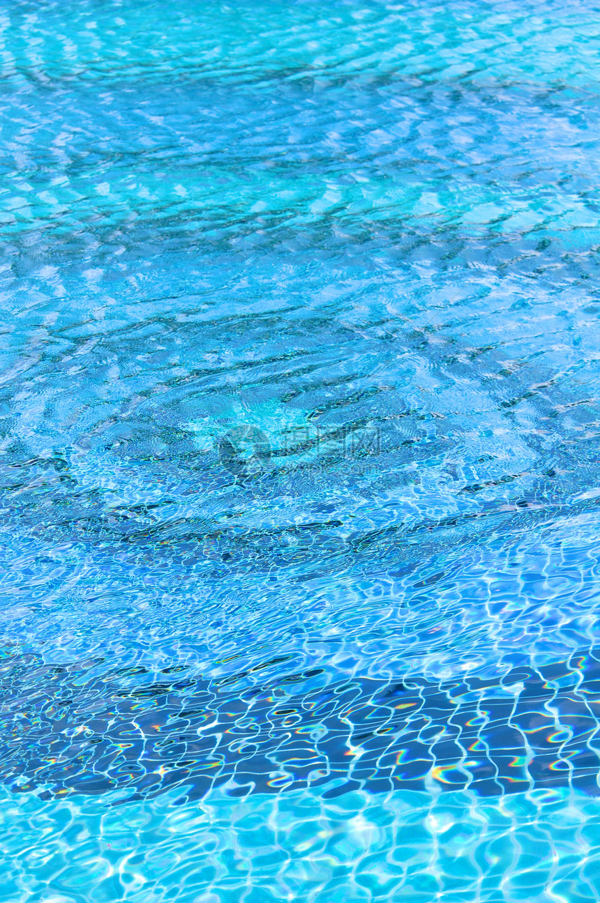 地表水场景波纹反射游泳池效果水面纹理图片