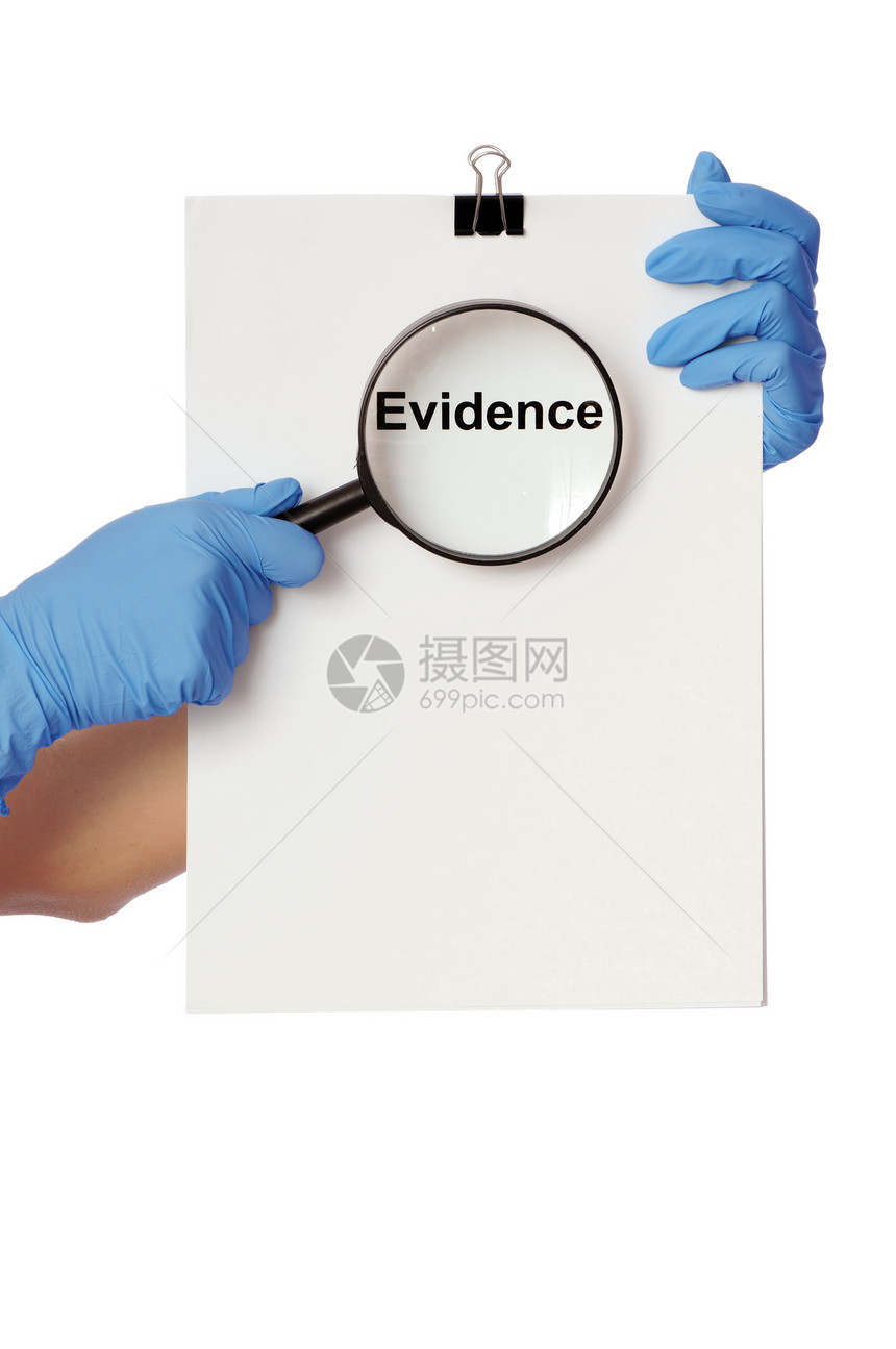 证据侦探陈述文档法庭检测手指法医权威职业女性图片