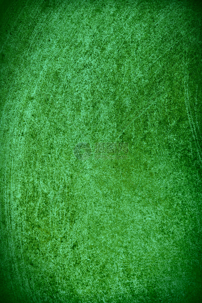 抽象绿色背景石膏盘子空白乡村金属床单裂痕裂缝古董材料图片